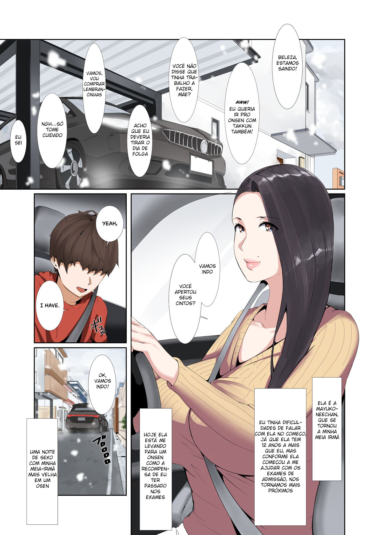 A Minha Meia-Irmã Peituda Tirou Minha Virgindade