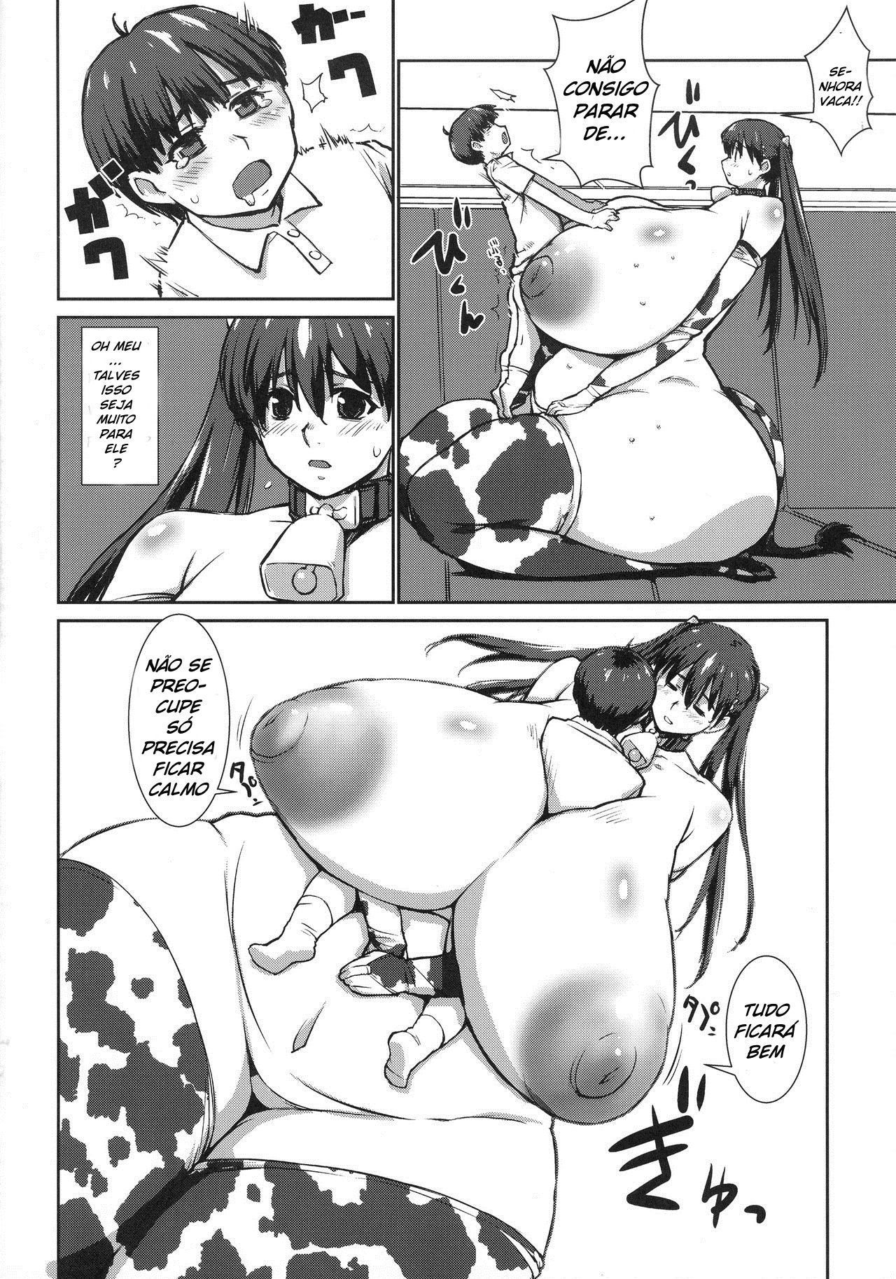 Loja de leite da mulher vaca mangá hentai